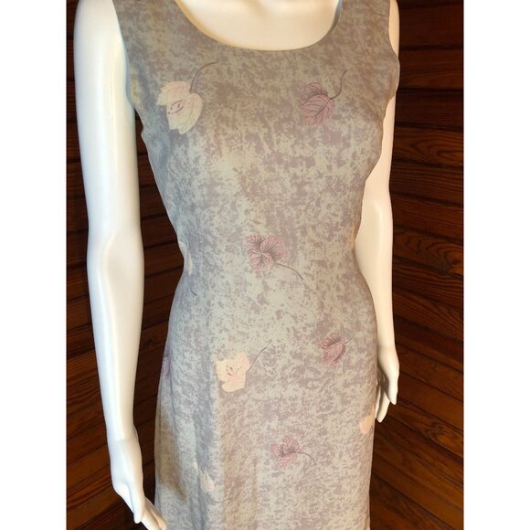 Silk Dress, Silk Maxi Dress, Hawaiian Dress, Silk Slip, Silk Chiffon, Silk Slip - Picture 4 of 9